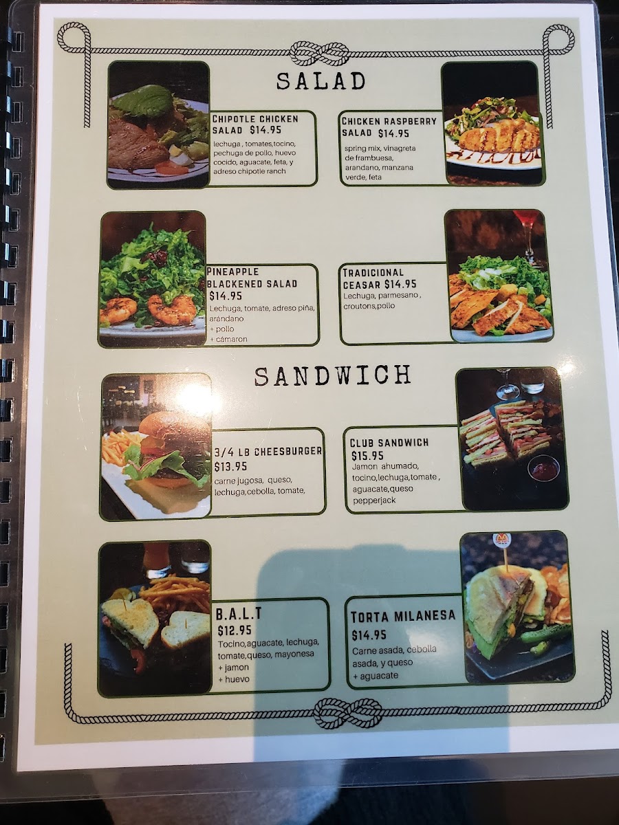 Menu Los Pinos Surf And Turf-10